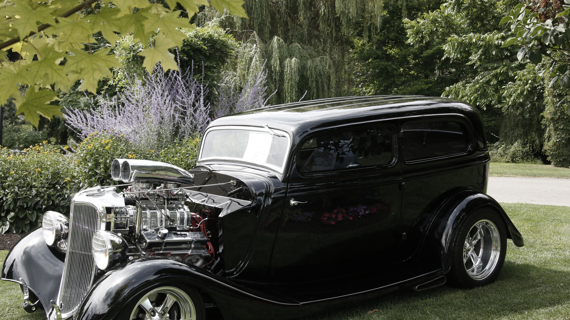 Vintage old car classic